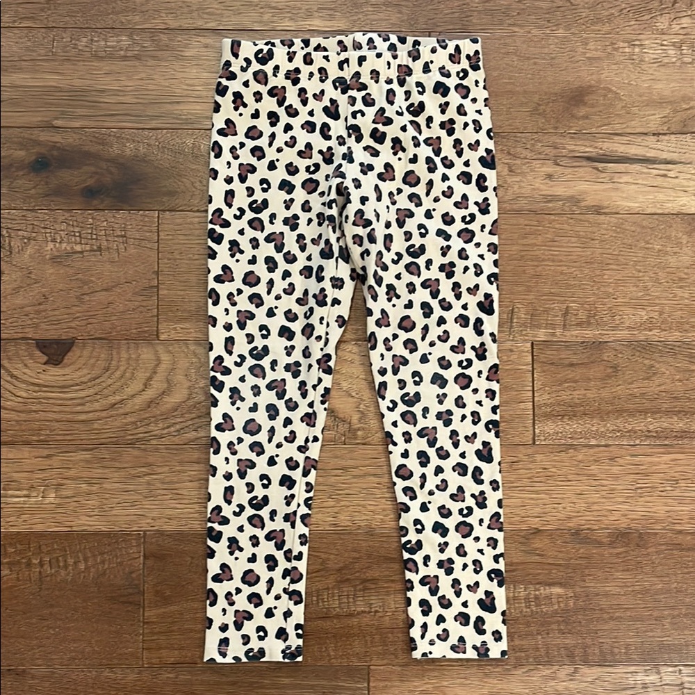 Jumping Beans Girls Tough Cotton Leopard Print Leggings - Size 6X
